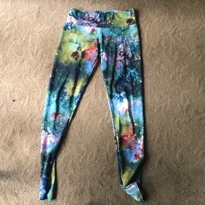 Onzie Galaxy Garden Yoga Leggings